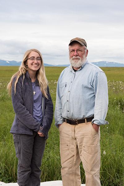 Lauren Phillips and Dr. Rick Knecht